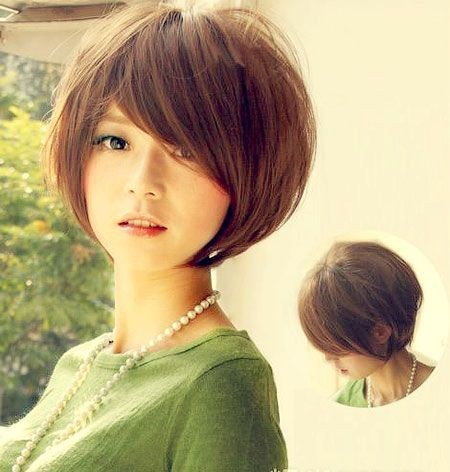 A nice, straight -haircut