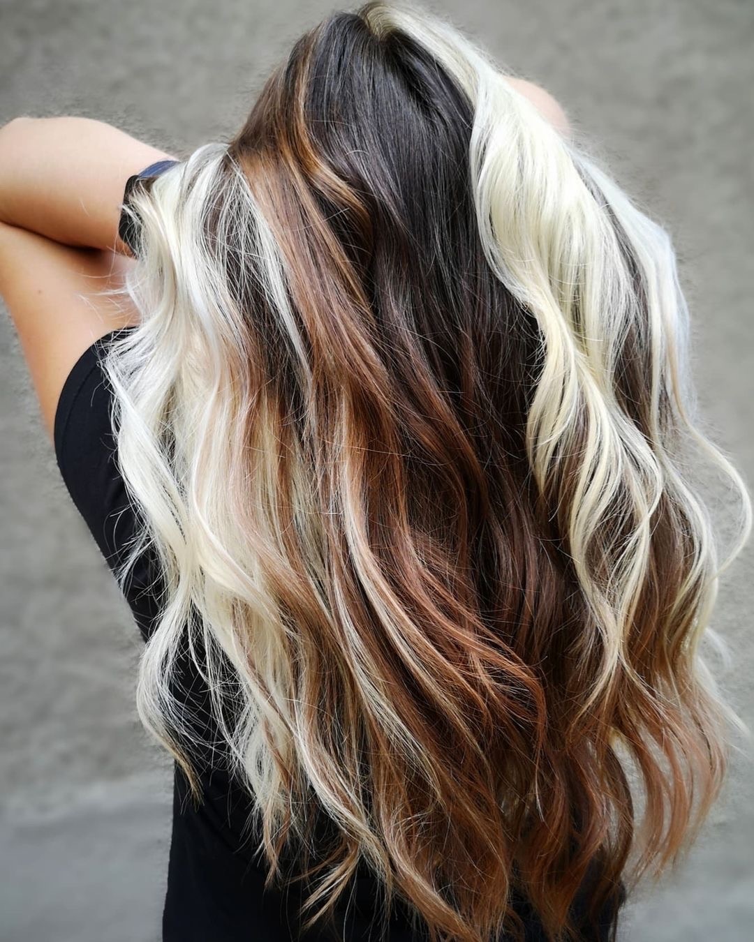 Long elegant, cute hairstyles with color - long hairstyles for women
