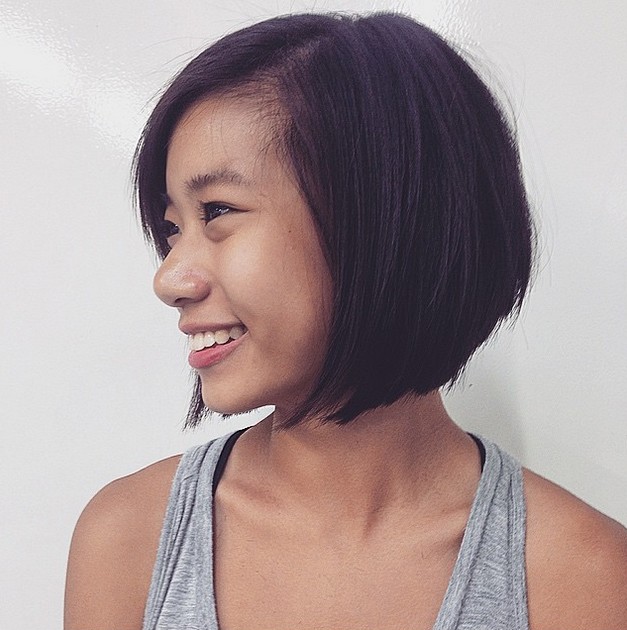 Pop hairstyle for the Asian girls