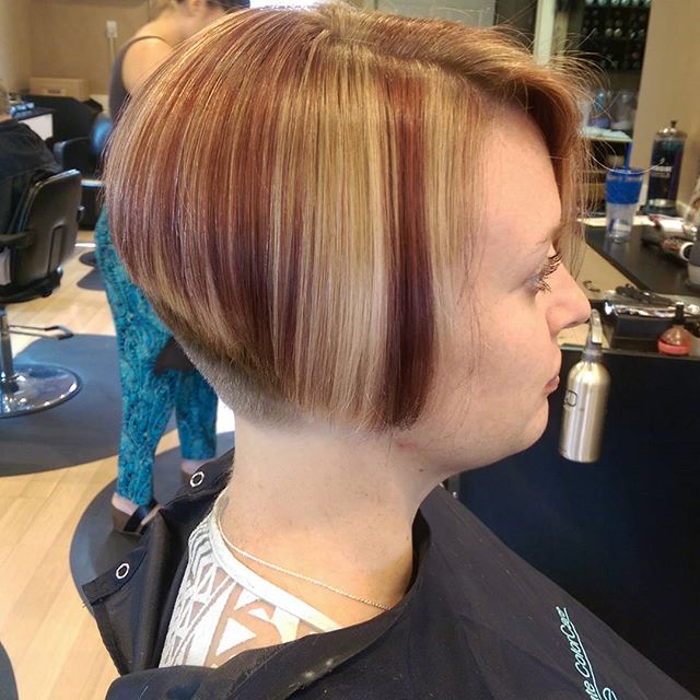 Short, short short bobb hairstyle