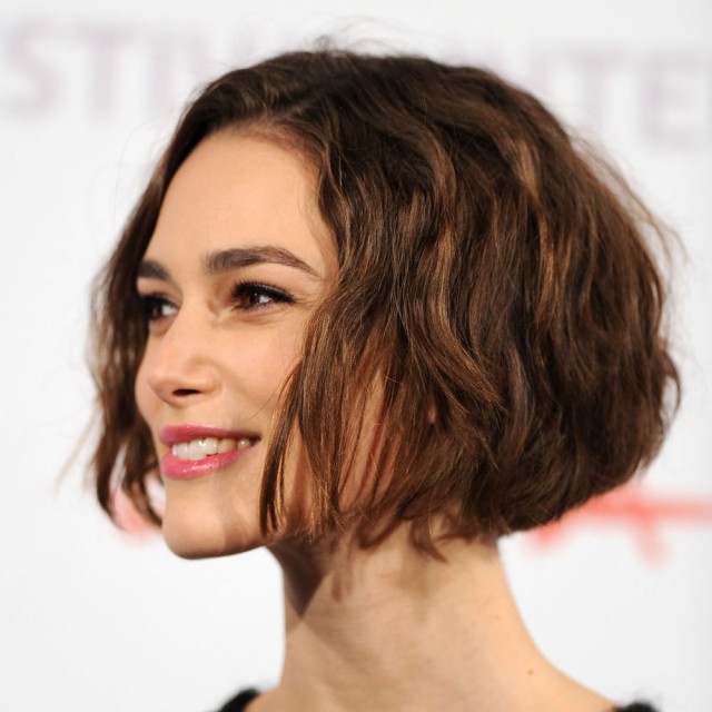 Bob hairstyle is cute curly hair
