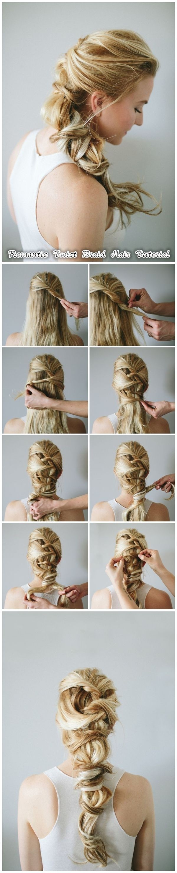 DIY braid for long hair: romantic hairstyles refuge