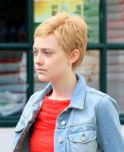 Dakota Fanning Very Short Hairstyles
