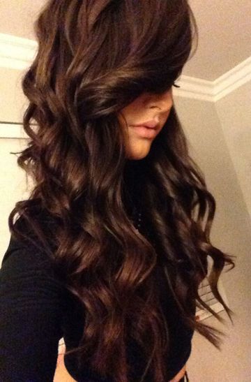 Dark brown chocolate color
