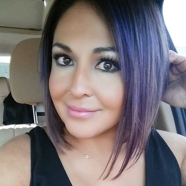 Darkness to purple Pop Pob hairstyles