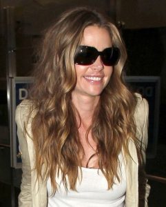 Denise Richards Layered Long Wavy Hairstyles