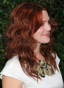 Drew Barrymore Red Curly Hairstyle