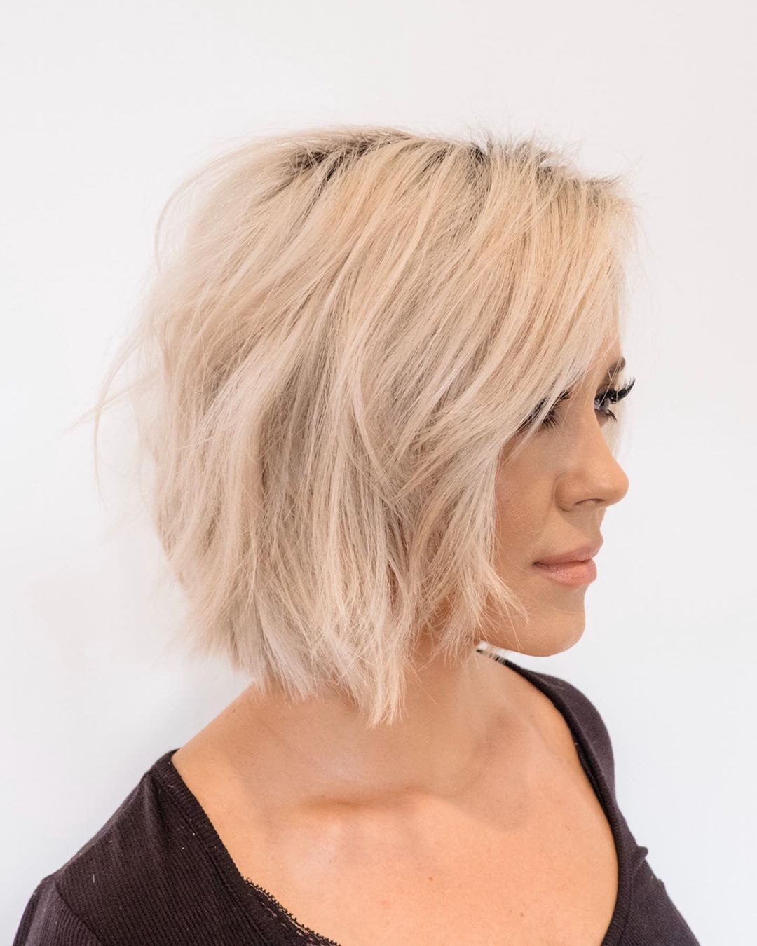 Easy Bob shakes worry and informal trends - short hairstyle ideas for women