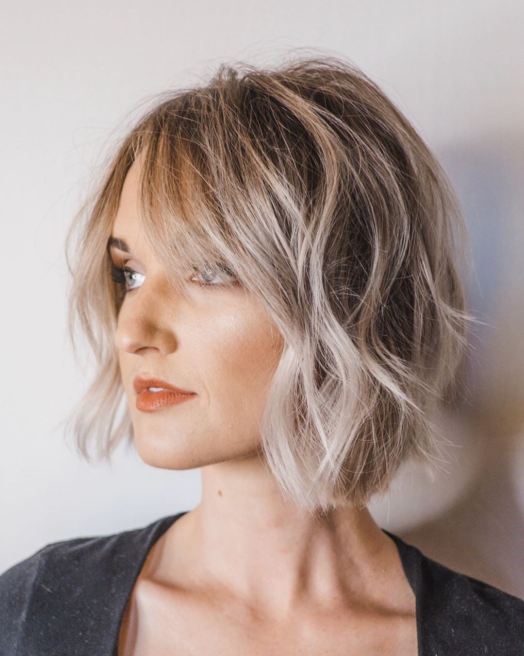 Easy Bob shakes worry and informal trends - short hairstyle ideas for women