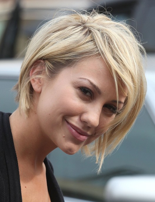 Plain hairstyles for short hair 2014