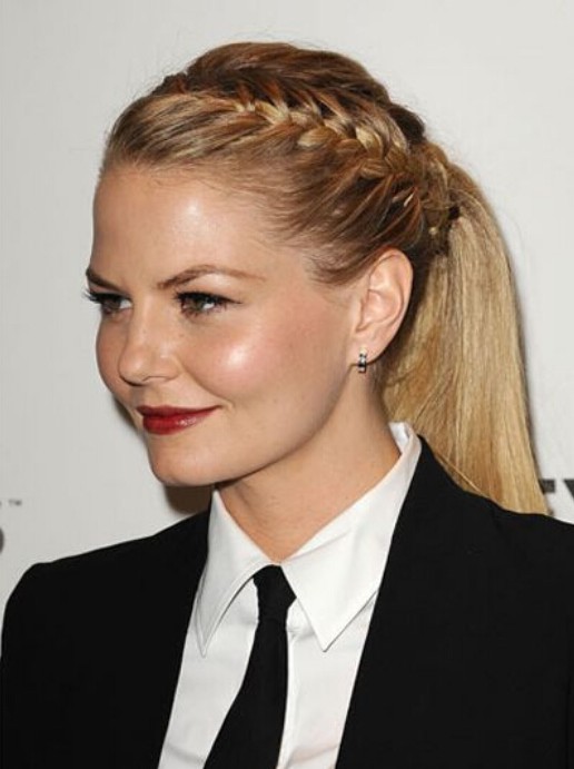 Easy braid hairstyle for long hair