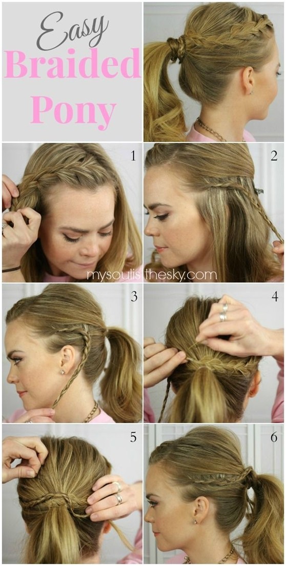 Teaching hairstyles it is easy