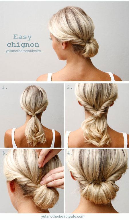 Teaching an easy hairstyle