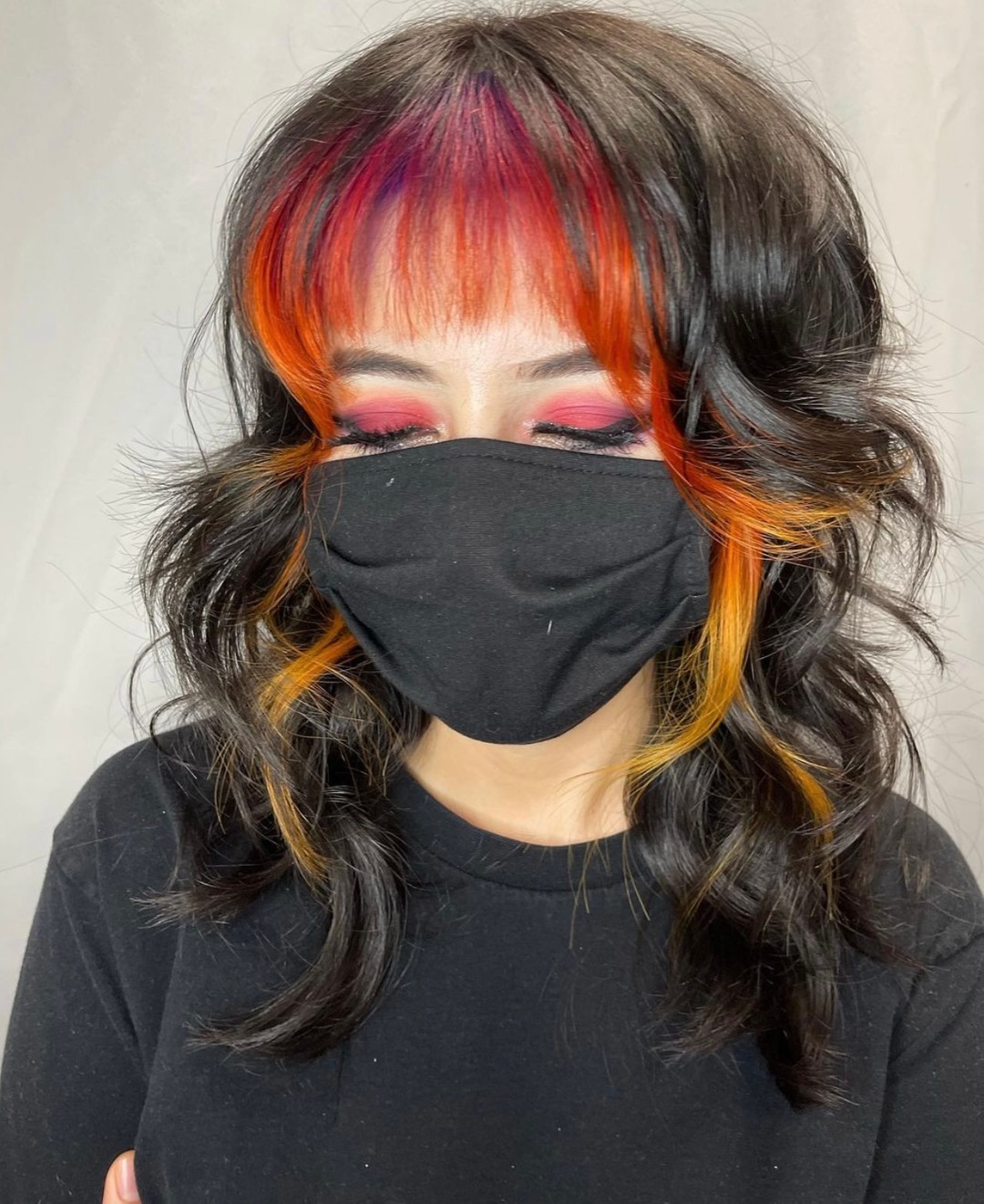 Easy daily hairstyles for medium -length hair - medium shave with color ideas 2021-2022