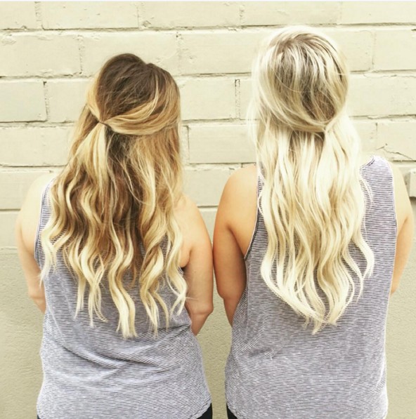 Easy daily hairstyles-half hairstyles down for women