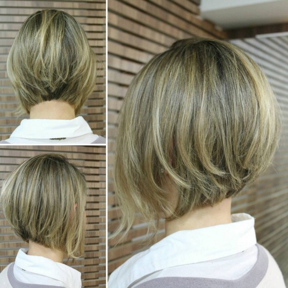 Daily hairstyle is easy for women