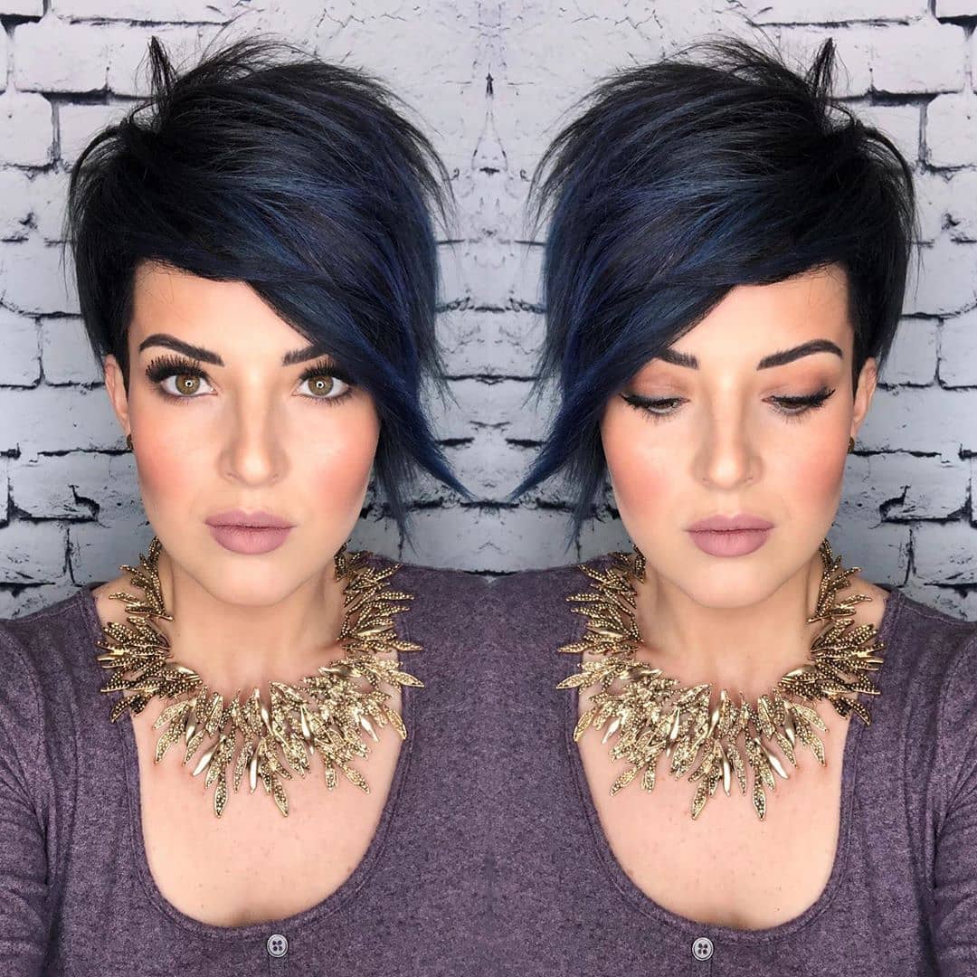 Easy daily straight hairstyles for short hair - short haircut trends