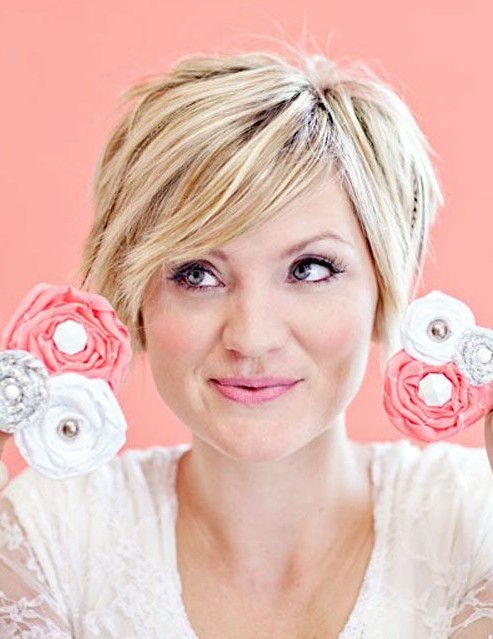 Easy -layer hairstyles for short hair 2014