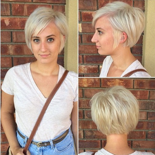 Pixse pixel is easy and light blond - short hairstyles and easy hair