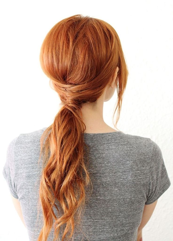 Easy, Low Ponytail Hairstyle: Long Hair Styles