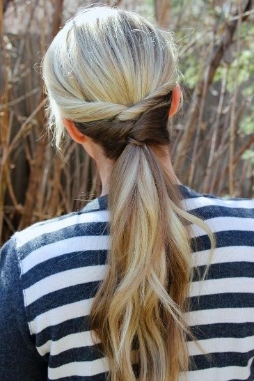 Hair style easy ponytail - daily hairstyles for women