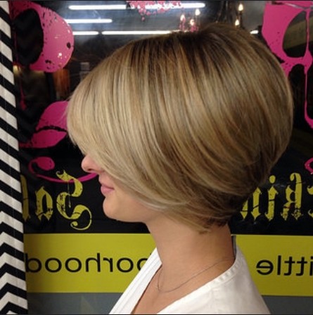 Easy bob hair cut, short