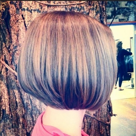 Easy and straight bob - a short short haircut 2015