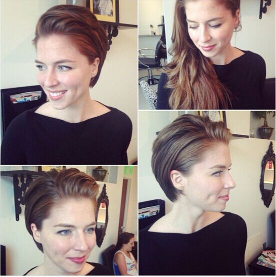 Easy and crossbar hairstyles for short hair: daily hairstyles women