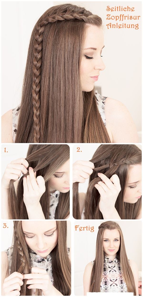 Elegant hairstyles are braided for the winter