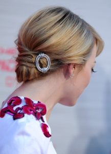 Emma Stone Chignon Hairstyles