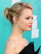 Emma Stone Updo Hairstyles 2013 for Prom