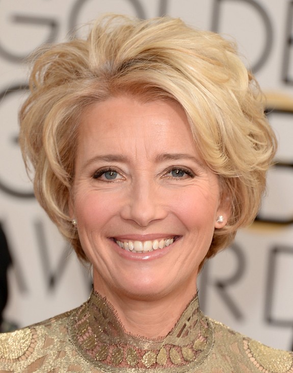 Emma Thompson cut short hair: hairstyles for women more than 40 to 50