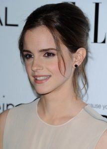Emma Watson Simple Updos Style