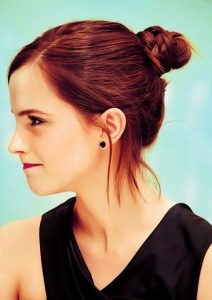 Emma Watson Hairstyles: Easy Updo
