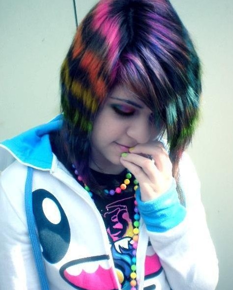 Emo hairstyles for short hair 2014