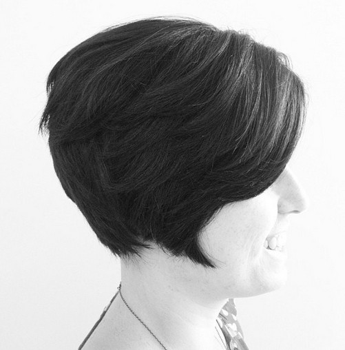 Daily hairstyle for short hair - Bob haircut =