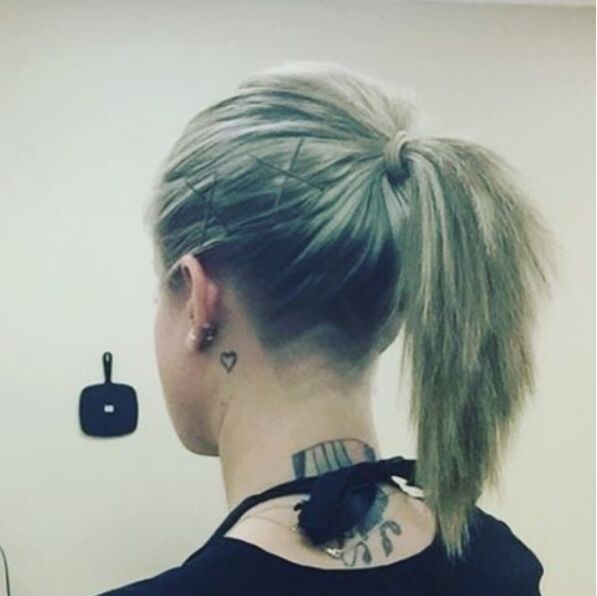 Luxury hairstyle for long hair