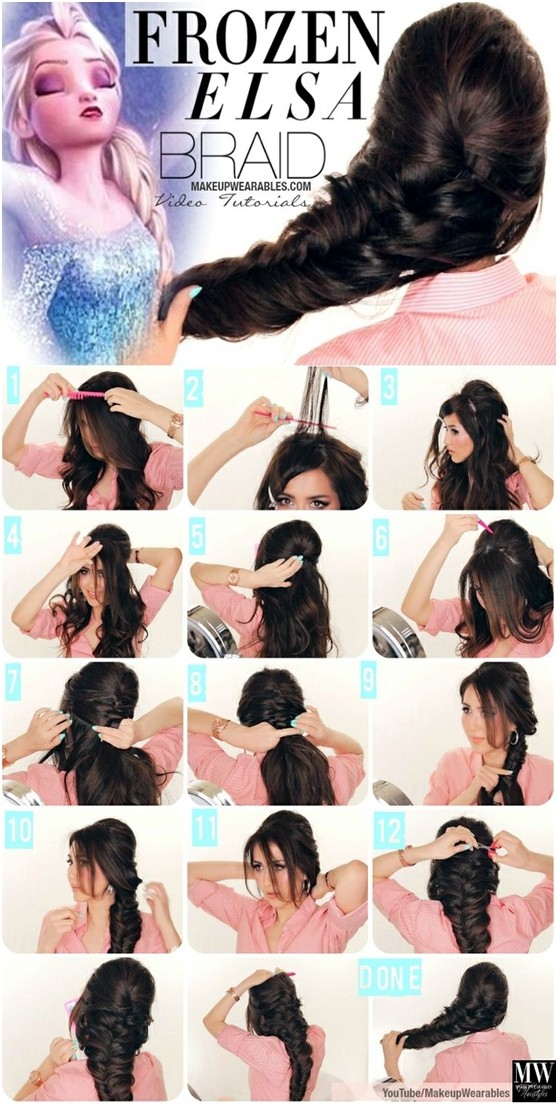 Fish tail braid educational program