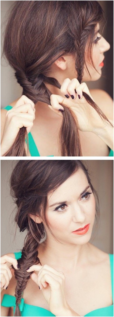 Mudar hairstyle tail fish and explosions with miniature tail