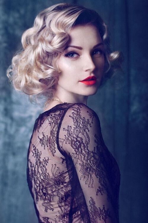Official short curly hairstyles