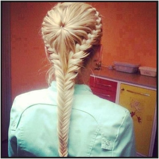 French hairstyle to hit fish tail in the summer fall