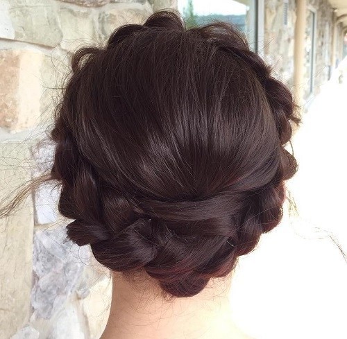 Crown milk braid