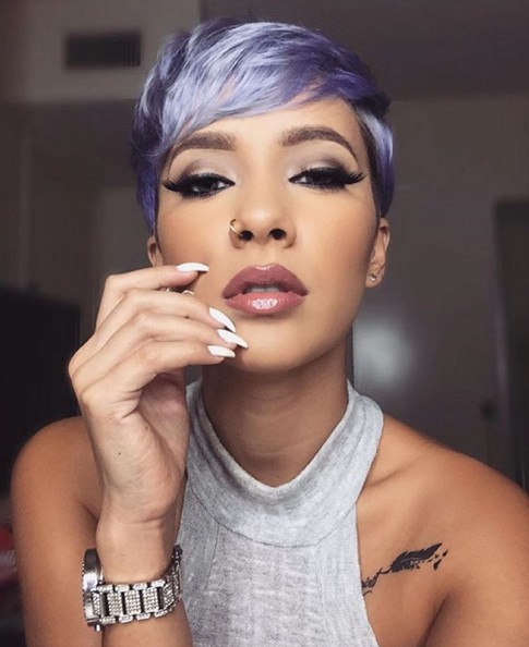 Cut the wonderful purple