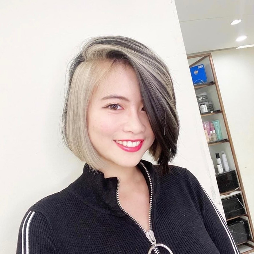 Hair color trends for short hair- short hair cut and hairstyle ideas from 2021