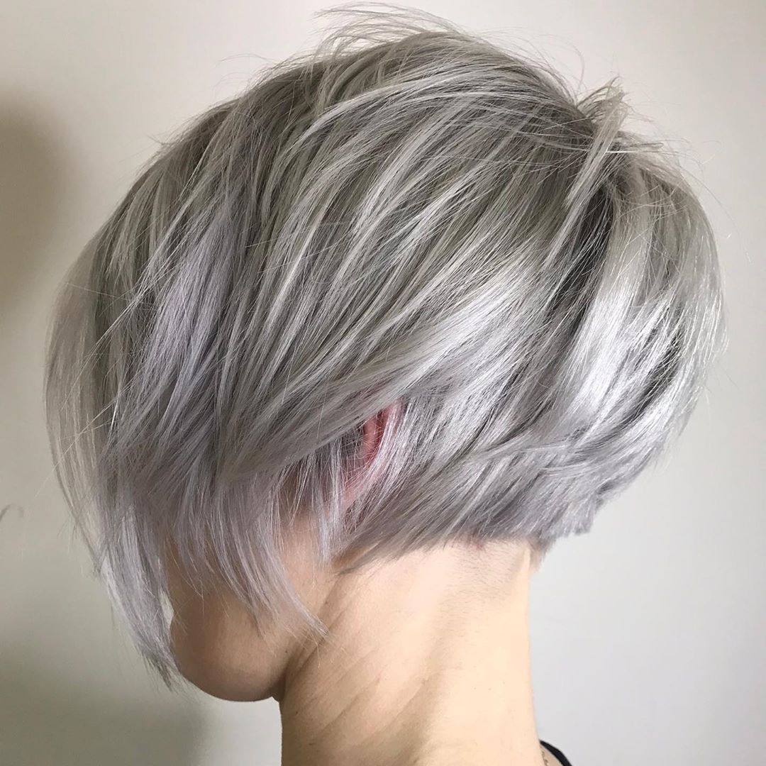 Hair color trends for short hair- short hair cut and hairstyle ideas from 2021