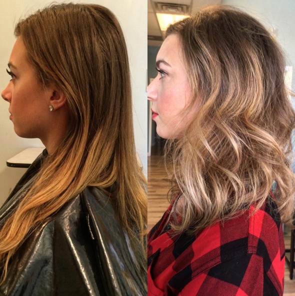 Hairstyles for brown hair with the most prominent caramel