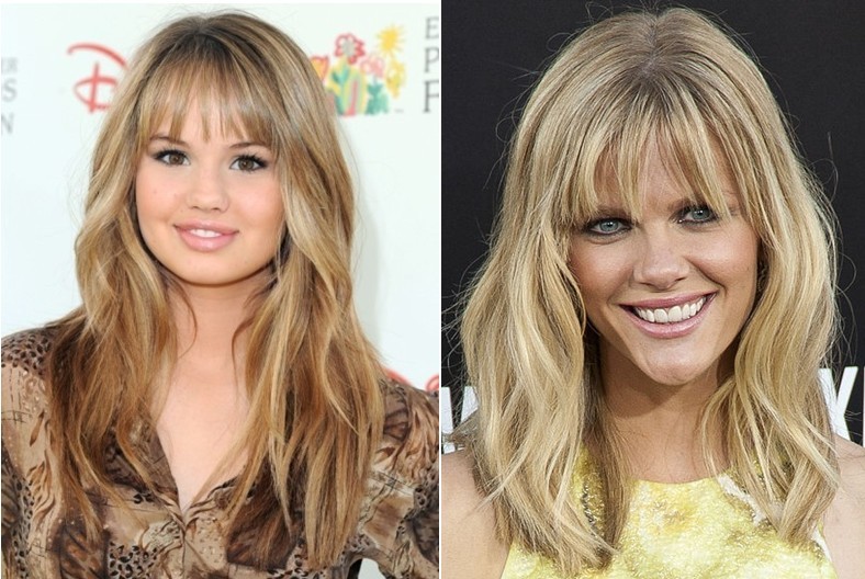 Hairstyles for medium length hair with sharp bangs
