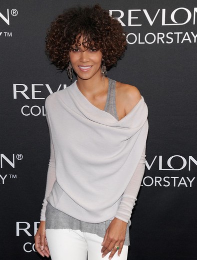 Halley Perry short curly hair styles