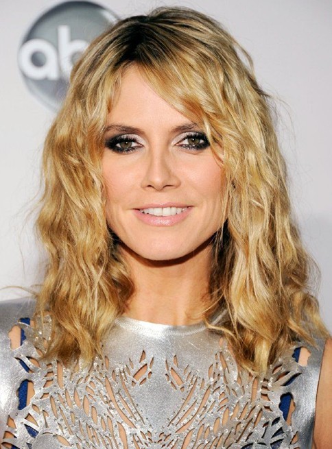 Heidi Klum Hairstyles: Ashkar hair