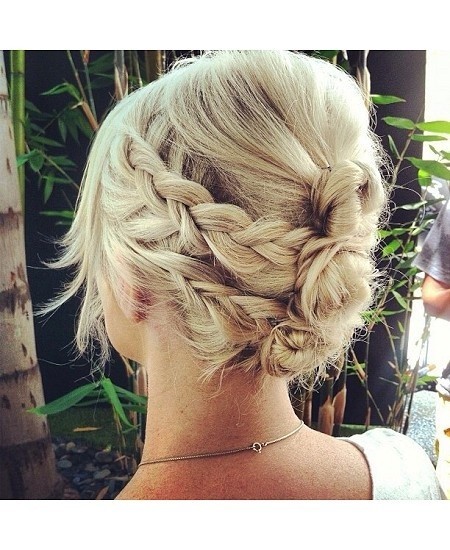 Updos short hairstyles ideas for UPDOS